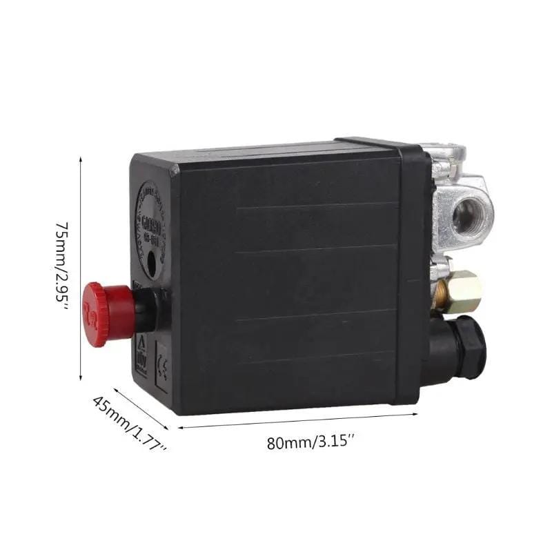 Air Compressor Switch 90PSI-120PSI Control Valve Heavy Duty Pressure – view 3