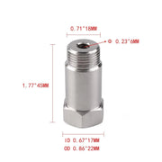 45mm o2 Oxygen Sensor Extension Extender Adapter Spacer m18x1.5 Cel Fix Bung – view 3