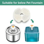 4PCS Filter for Pet Cat Water Fountain Feeder – view 2
