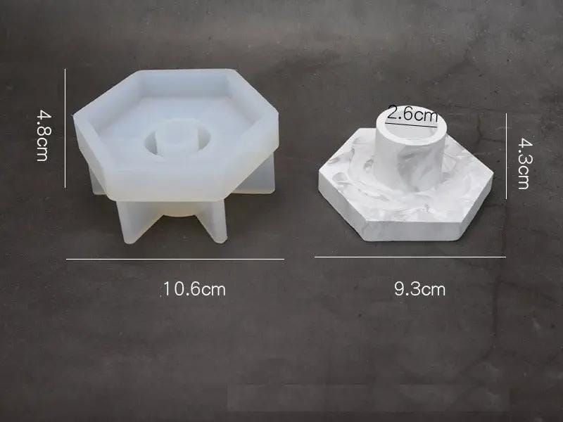 Resin Art NZ Moulds Candle Holder Moulds - 02 Candle Holder Moulds - 02 | NZ