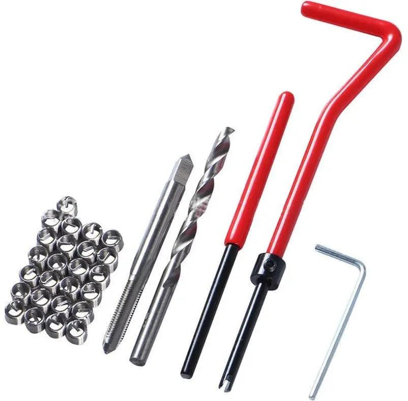 30PCS M5 Helicoil Type Insert Thread Repair Tool Kit – view 1