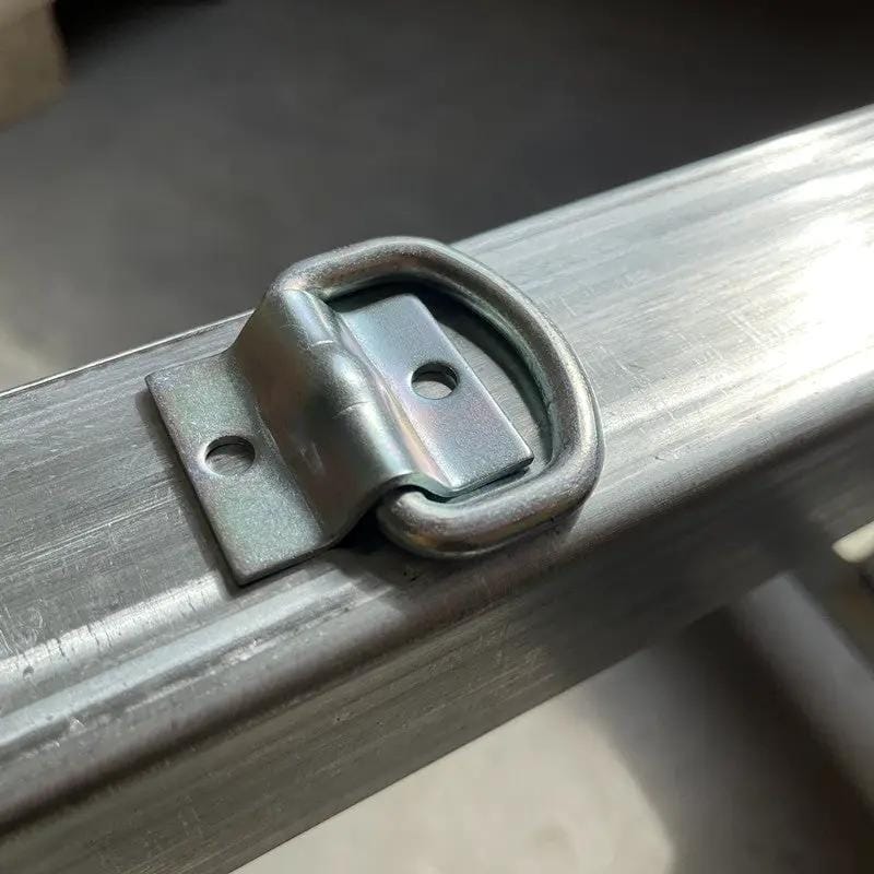 Tie Down D Ring Lashing Ring Anchor Point Trailer Mount Truck UTE – view 2