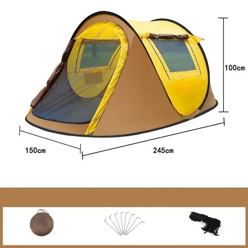 ECOTREK Tent Foldable Camping Tent – Instant Pop-Up (245 × 150 × 105 cm) MBS7031 Foldable Camping Tent – Instant Pop-Up (245 × 150 × 105 cm) MBS7031
