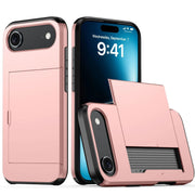 iPhone 17 Air Case - Card Holder Shockproof Rugged (PR9107) – view 1