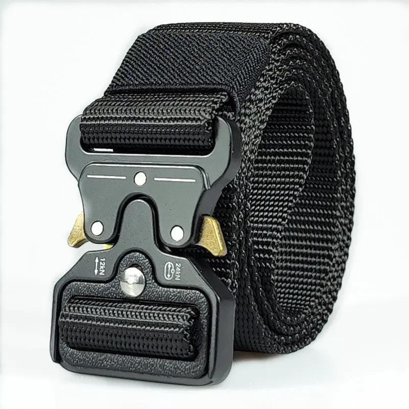 Tactical Belt Military Hiking Nylon Web Rigger Work Belts – view 2