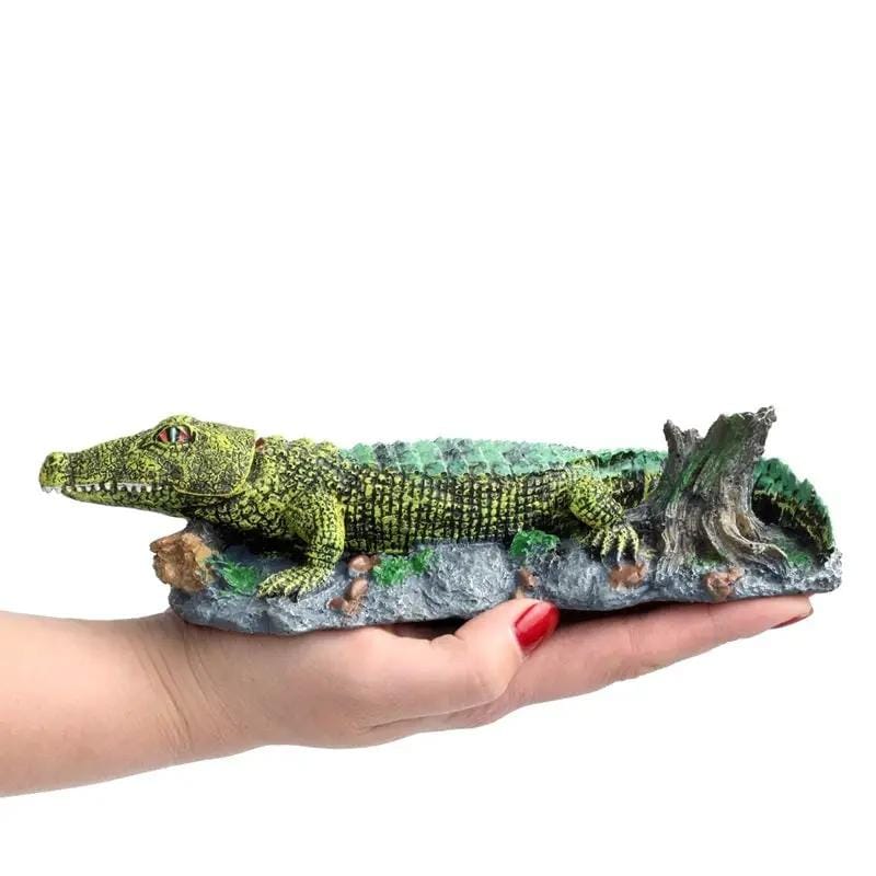 Fish Tank Decoration / Aquarium Ornament, Crocodile – view 4