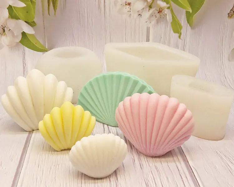 Resin Art NZ Moulds Epoxy Resin Candle Moulds - Pearl Shell Epoxy Resin Candle Moulds - Pearl Shell | NZ