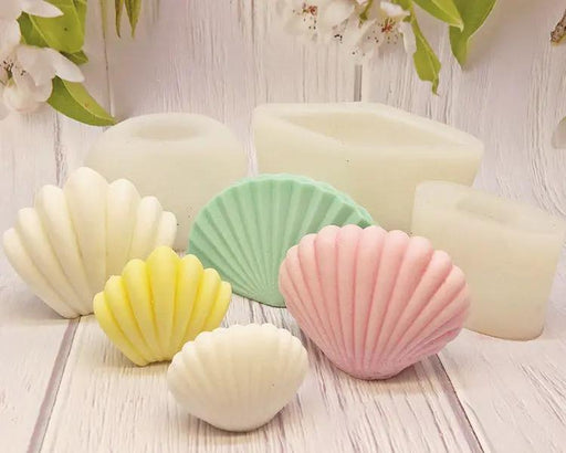 Resin Art NZ Moulds Epoxy Resin Candle Moulds - Pearl Shell Epoxy Resin Candle Moulds - Pearl Shell | NZ