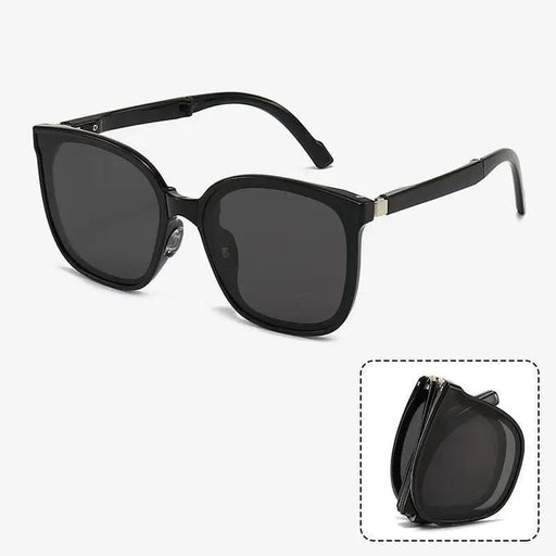 Ecotrek Polarised Folding Square Sunglasses – UV380 Lightweight Travel Shades LX17-21 by ECOTREK