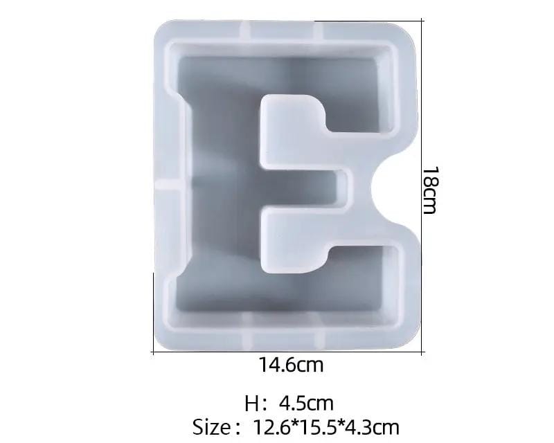 Resin Art NZ Moulds Alphabet Letter Moulds - Individual - Super Large Alphabet Letter Moulds - Individual - Super Large | NZ