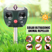 Solar Ultrasonic Bird Repeller Pest Animal Possum Deterrent – view 4