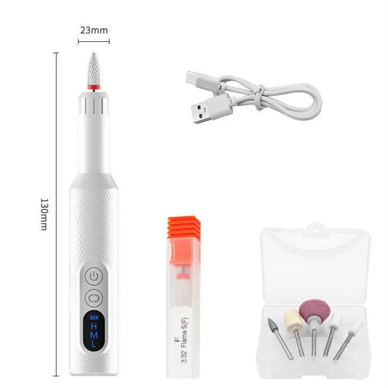 Nail Drill, Cordless Electric Files Rechargeable – view 3