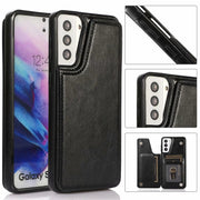 salelink.co.nz Unbranded Samsung S21 Plus Case Samsung Galaxy S21 Plus Back Flip Wallet Case Leather