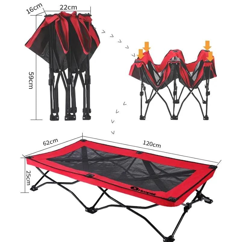 M Pet Bed Dog Cat Bed Mesh Elevated Raised Indoor Sleeping Cot – view 6