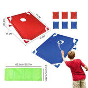 salelink.co.nz Unbranded Portable Sandbag Toss Game Set Blue Portable Sandbag Toss Game Set Blue | Action Outdoors NZ