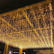 300LED 8 Modes Garden Solar Light Fairy String Lights – view 5