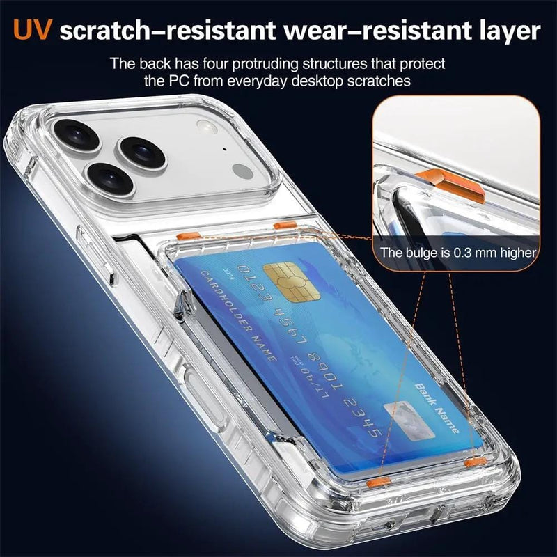 salelink.co.nz Unbranded iPhone 17 Pro Case Clear Card iPhone 17 Pro Case Clear Card | Action Outdoors NZ