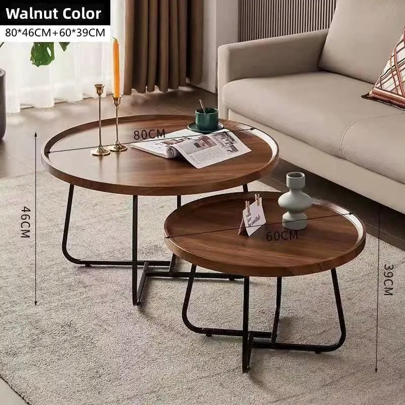 salelink.co.nz Unbranded Coffee Table Coffee Table - Marble Wood (LM1715) | Action Outdoors NZ