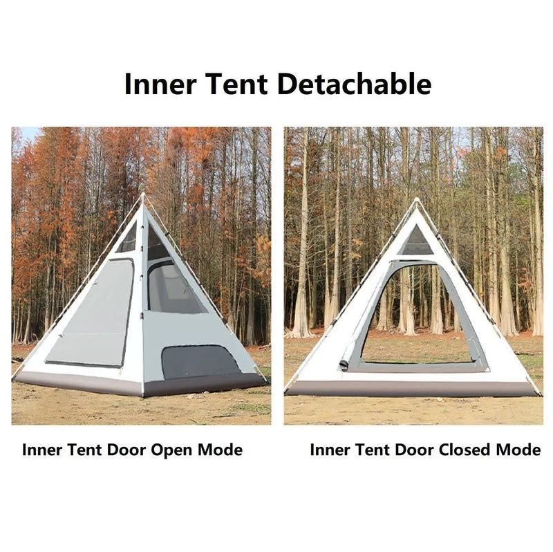 Automatic Pyramid Double-Layer Outdoor Camping Tent DYLF29515 by ECOTREK