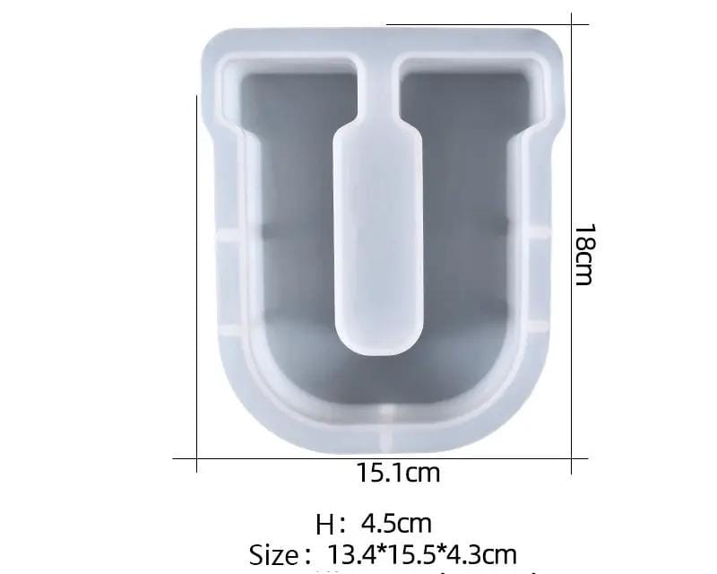 Resin Art NZ Moulds Alphabet Letter Moulds - Individual - Super Large Alphabet Letter Moulds - Individual - Super Large | NZ