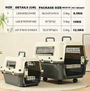 67CM Plastic Airline Travel Cage/Carrier/Crate – view 3