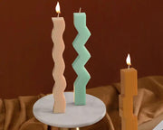 Candle Casting Mould with Resin, Cement, Candle - 01 – view 1