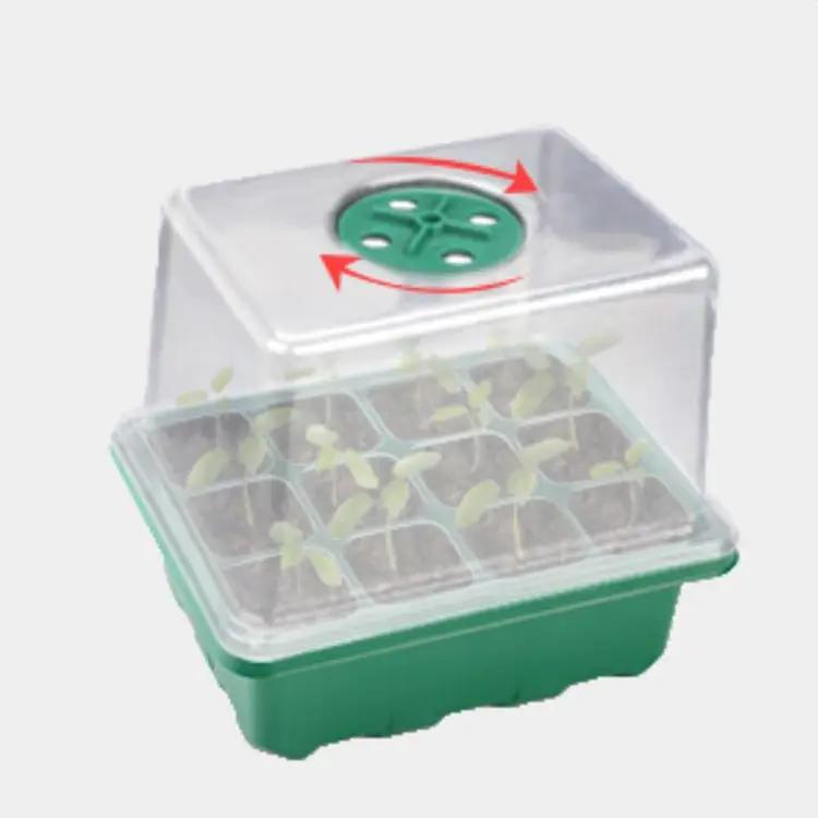 10 Packs Heightened Seed Box Seed Starter Tray Propagator – view 3