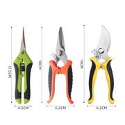 3PCS Garden Pruning Scissors Shears Clippers Set – view 3