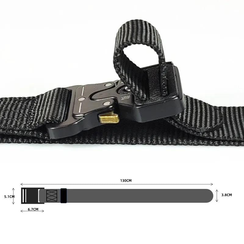 Tactical Belt Military Hiking Nylon Web Rigger Work Belts – view 4
