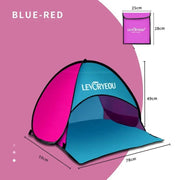 ECOTREK Tent Mini Beach Sun Shade Canopy – Instant Pop-Up Tent TTQY6014 Mini Beach Sun Shade Canopy – Instant Pop-Up Tent TTQY6014
