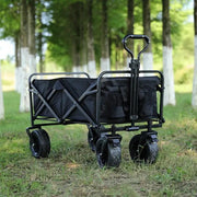 Foldable Outdoor Trolley Picnic Camping Cart 360° Rotating Wheels – view 1
