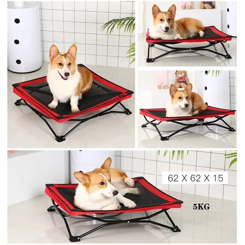 M Pet Bed Dog Cat Bed Mesh Elevated Raised Indoor Sleeping Cot – view 3