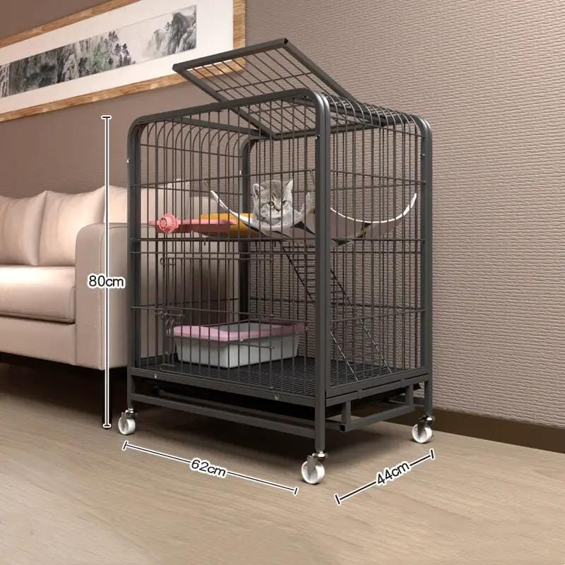 salelink.co.nz Unbranded Pet Cage - 62x44x80cm Pet Cage - 62x44x80cm | Action Outdoors NZ