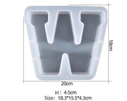 Resin Art NZ Moulds Alphabet Letter Moulds - Individual - Super Large Alphabet Letter Moulds - Individual - Super Large | NZ