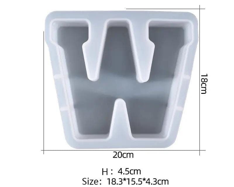 Resin Art NZ Moulds Alphabet Letter Moulds - Individual - Super Large Alphabet Letter Moulds - Individual - Super Large | NZ
