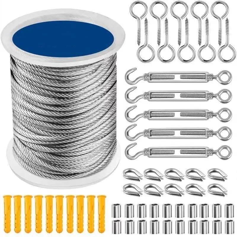 salelink.co.nz Unbranded Wire Rope Kit Wire Rope Kit | Action Outdoors NZ