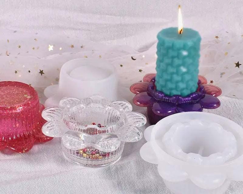 Resin Art NZ Moulds Candle Holder Moulds 04 Candle Holder Moulds 04 | NZ