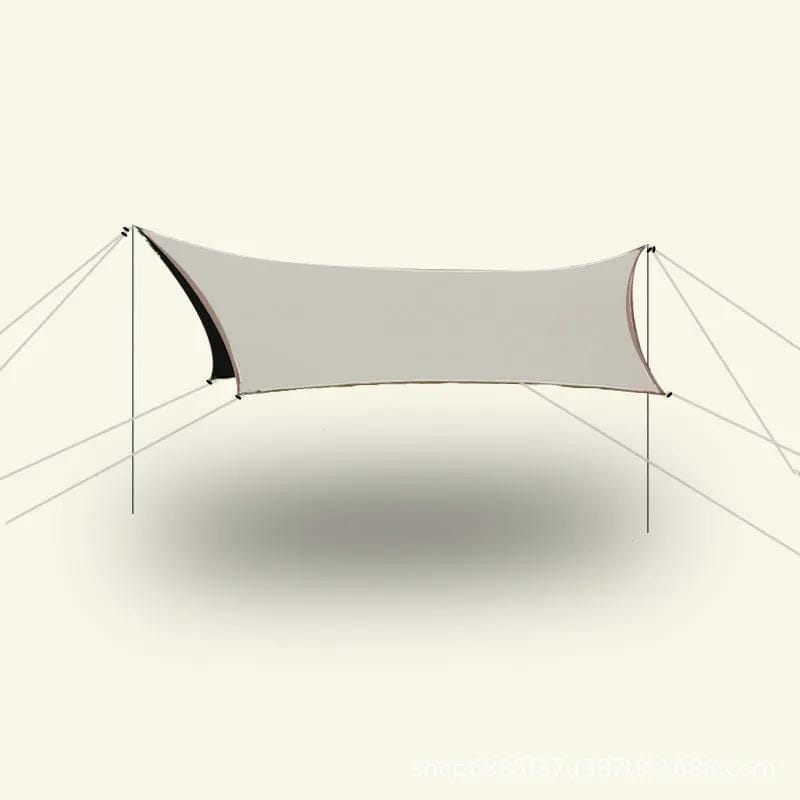 salelink.co.nz Unbranded Camping Sunshade Shelter 4.5x6.5M Camping Sunshade Shelter 4.5x6.5M | Action Outdoors NZ