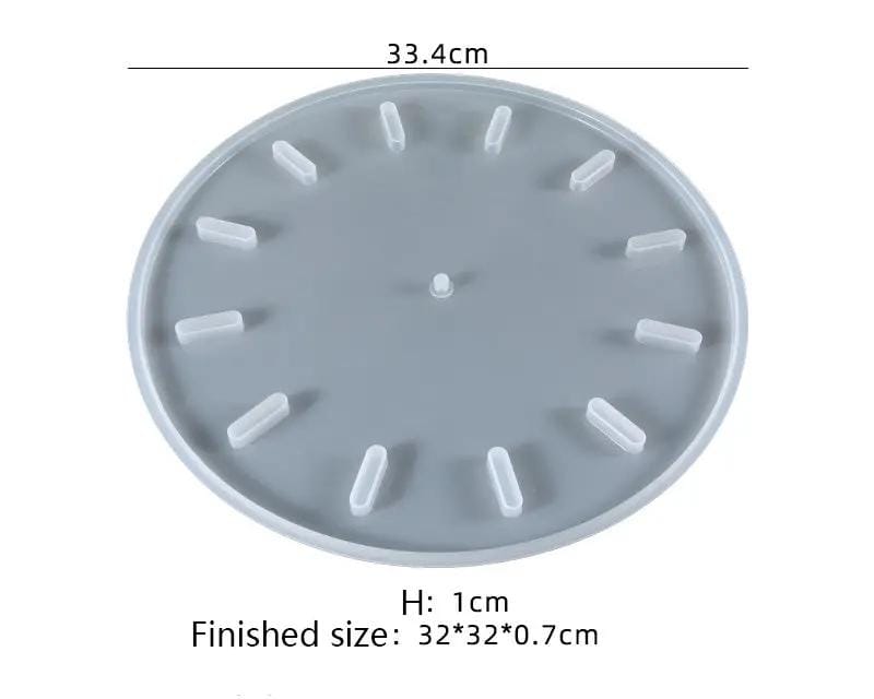 Resin Art NZ Moulds Clock Moulds - Dia:334mm Clock Moulds - Dia:334mm | NZ