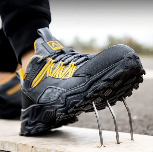Steel Toe Work Shoes Safety Sneakers Industrial Shoes Lightweight Puncture Proof – view 2