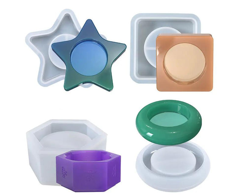 Resin Art NZ Moulds Candle Holder Moulds - 02 - 1 Candle Holder Moulds - 02 - 1 | Action Outdoors NZ