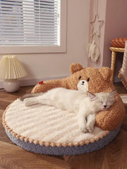 dealonline.co.nz dealonline.co.nz Bear Cuddler Cat Bed 52cm x 52cm x 22cm Bear Cuddler Cat Bed 52cm x 52cm x 22cm