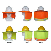 dealonline.co.nz dealonline.co.nz Hi Vis Hard Hat Helmet Brim Sun shield Hi Vis Full Brim Sun Shield For Hard Hats Yellow