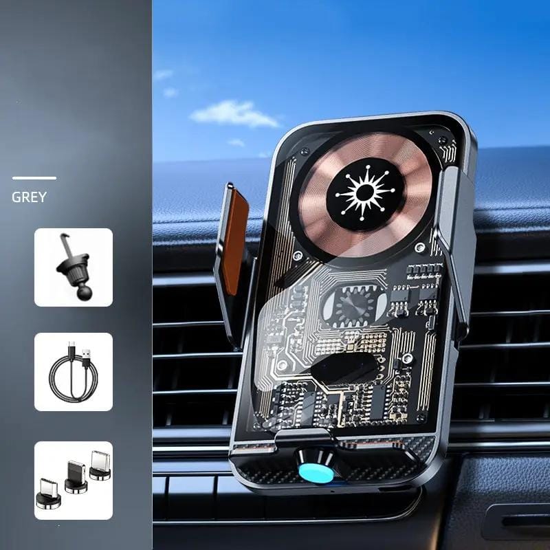 salelink.co.nz Unbranded Car Phone Holder - Grey Car Phone Holder - Grey | Action Outdoors NZ