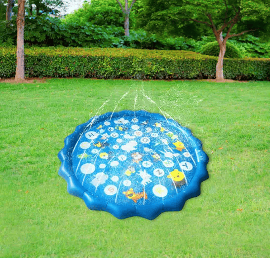 Kids Water Play Mat Sprinkler Splash Pad 170CM – view 3