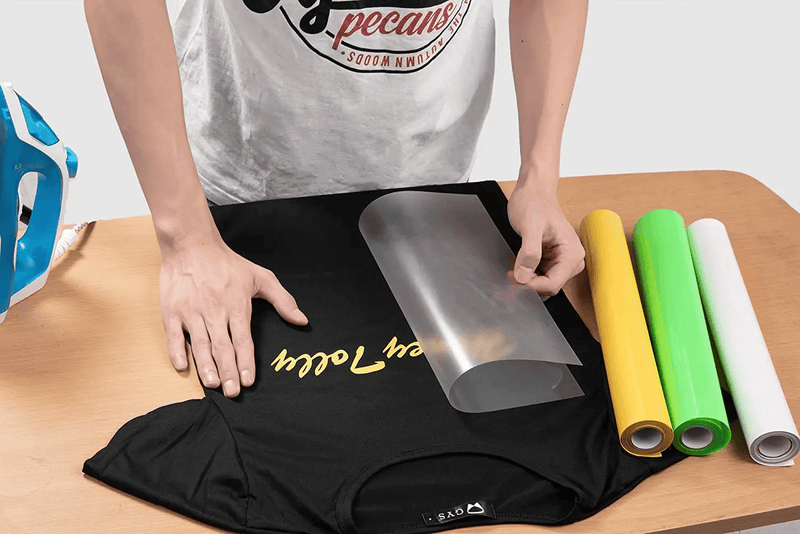 30x300cm Heat Transfer Vinyl Paper - Yellow – view 5