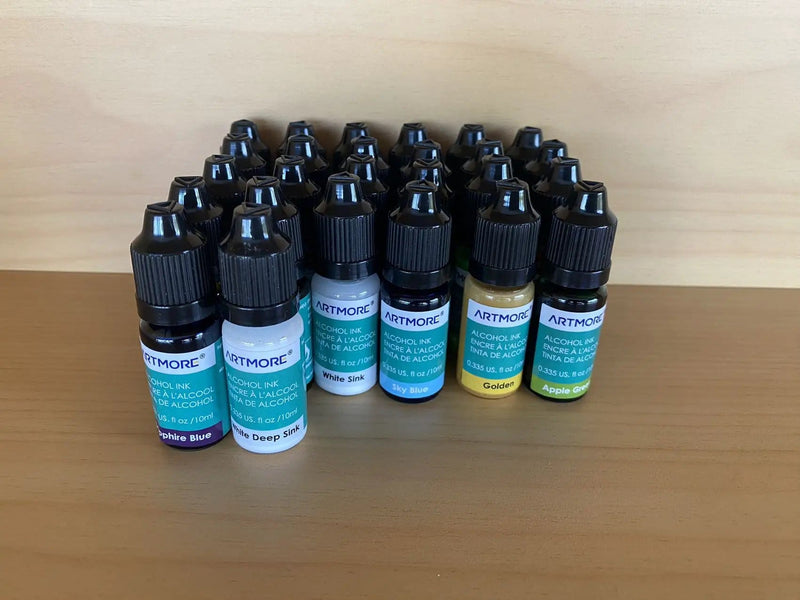 Liquid Epoxy Resin Dye Alcohol Ink- 10ml each - 02 – view 3
