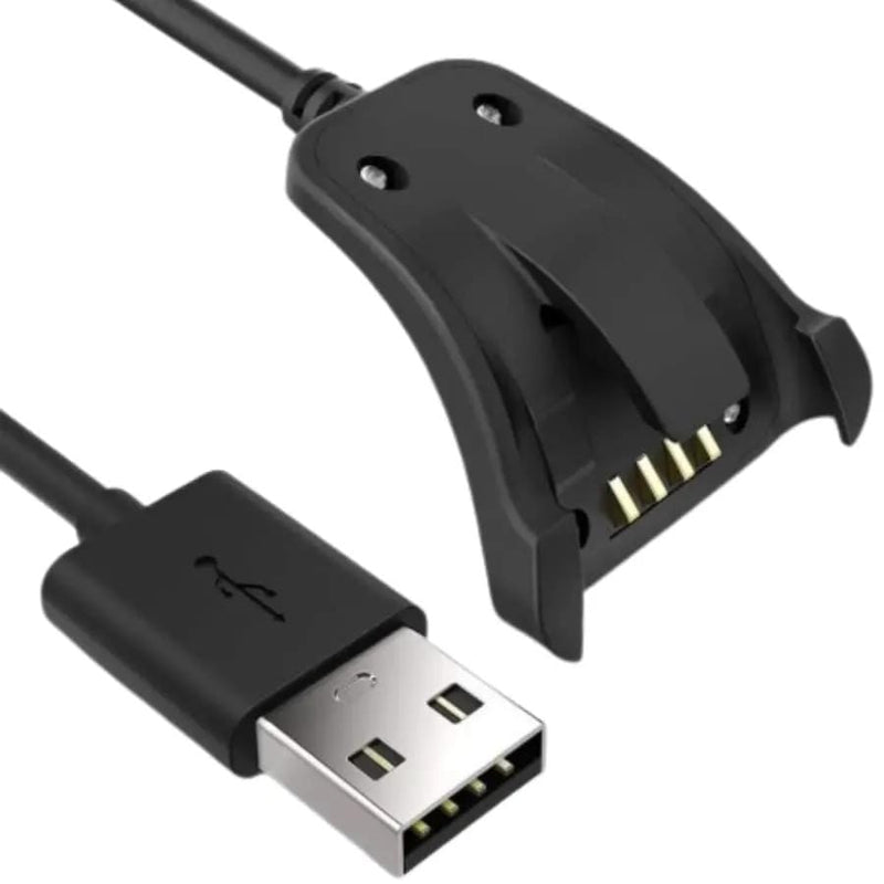 USB-A Charger Cable TomTom Runner 2/3 & Spark Series (Black) 1m