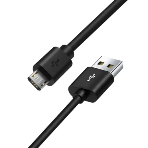 USB-A to Micro‑USB Charger Cable for LG SmartWatch – (G Watch / G Watch R / G Watch Urbane / Watch Sport) (Black) 1m