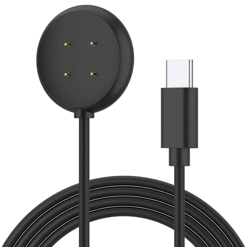 USB-C Magnetic Charger Cable for Google Pixel Watch 2 / Pixel Watch 3 (Black) 1m